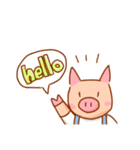 ぶたくんの日常会話（個別スタンプ：1）
