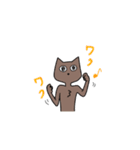 スリムなねこさん（個別スタンプ：21）