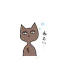 スリムなねこさん（個別スタンプ：29）