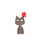 スリムなねこさん（個別スタンプ：33）