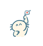 ウーパールーパーの ペーツィー。（個別スタンプ：10）