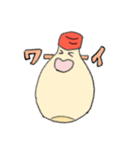 マヨネーズとブロッコリー（個別スタンプ：29）