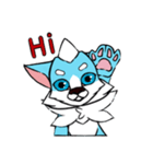 雲犬 furryart (new)（個別スタンプ：1）