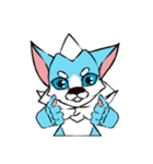 雲犬 furryart (new)（個別スタンプ：2）