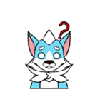 雲犬 furryart (new)（個別スタンプ：7）