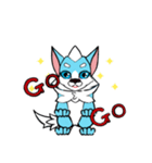 雲犬 furryart (new)（個別スタンプ：8）