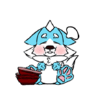 雲犬 furryart (new)（個別スタンプ：13）
