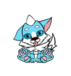 雲犬 furryart (new)（個別スタンプ：15）