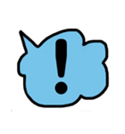 いつもの一言を吹き出しで。（個別スタンプ：1）