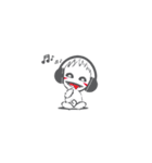 白い化け物（個別スタンプ：6）