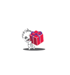 白い化け物（個別スタンプ：22）