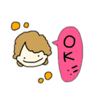 たくさんの男の子の吹き出しスタンプ（個別スタンプ：4）