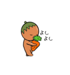 表情豊かな野菜たちのトマト（個別スタンプ：15）