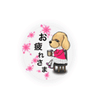可愛いプードル～ノエルファミリー（個別スタンプ：13）