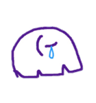 一筆書きぞうさん（個別スタンプ：18）