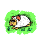 哀しげなぬいぐるみ達（個別スタンプ：6）