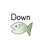 かわいいお魚さん（個別スタンプ：4）
