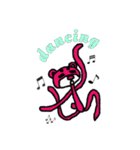 まろクマモジモジ3  〜English ver〜（個別スタンプ：11）
