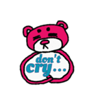 まろクマモジモジ3  〜English ver〜（個別スタンプ：12）