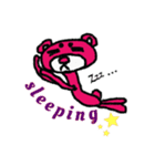 まろクマモジモジ3  〜English ver〜（個別スタンプ：16）