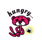 まろクマモジモジ3  〜English ver〜（個別スタンプ：20）
