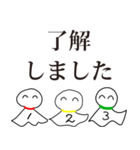 何を始めても三日坊主の人の日常敬語（個別スタンプ：2）
