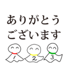何を始めても三日坊主の人の日常敬語（個別スタンプ：10）