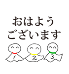 何を始めても三日坊主の人の日常敬語（個別スタンプ：12）