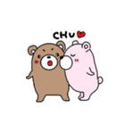 ピンクマLOVE（個別スタンプ：1）