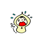 とんがりフードのコビト赤ちゃん（個別スタンプ：22）