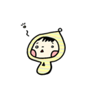 とんがりフードのコビト赤ちゃん（個別スタンプ：29）