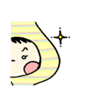 とんがりフードのコビト赤ちゃん（個別スタンプ：35）