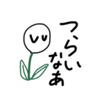 お花スタンプ。（個別スタンプ：13）