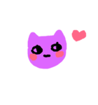 ねこ てがき（個別スタンプ：5）