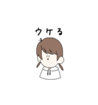 雑な返しをする ゆる絵スタンプ（個別スタンプ：6）