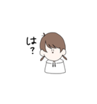 雑な返しをする ゆる絵スタンプ（個別スタンプ：10）
