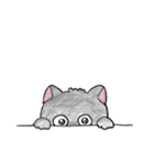 うるうるチビ猫（個別スタンプ：3）