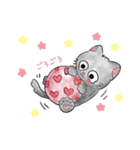 うるうるチビ猫（個別スタンプ：8）
