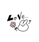 よく描くうさぎスタンプ（個別スタンプ：26）