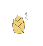 ゆるいおやさいたち（個別スタンプ：6）