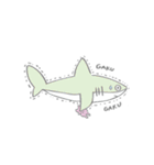 かわいい サメ のスタンプ（個別スタンプ：25）