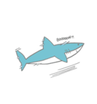 かわいい サメ のスタンプ（個別スタンプ：29）