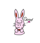 うさぎ。なの（個別スタンプ：1）