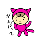 ねこかぶりもん（個別スタンプ：40）