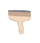 左官道具（個別スタンプ：8）