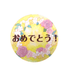 ちいさな透明水彩のせかい2（個別スタンプ：6）