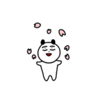 春のパンダ（個別スタンプ：17）