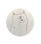 手書きわんこ（個別スタンプ：4）