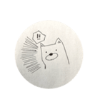 手書きわんこ（個別スタンプ：7）
