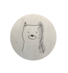 手書きわんこ（個別スタンプ：8）